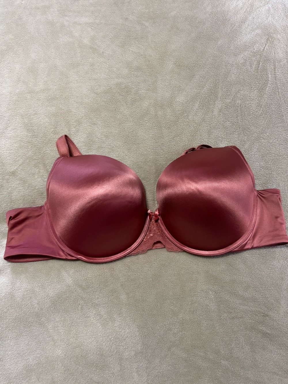Torrid Curve Dusty Rose Satin Bra